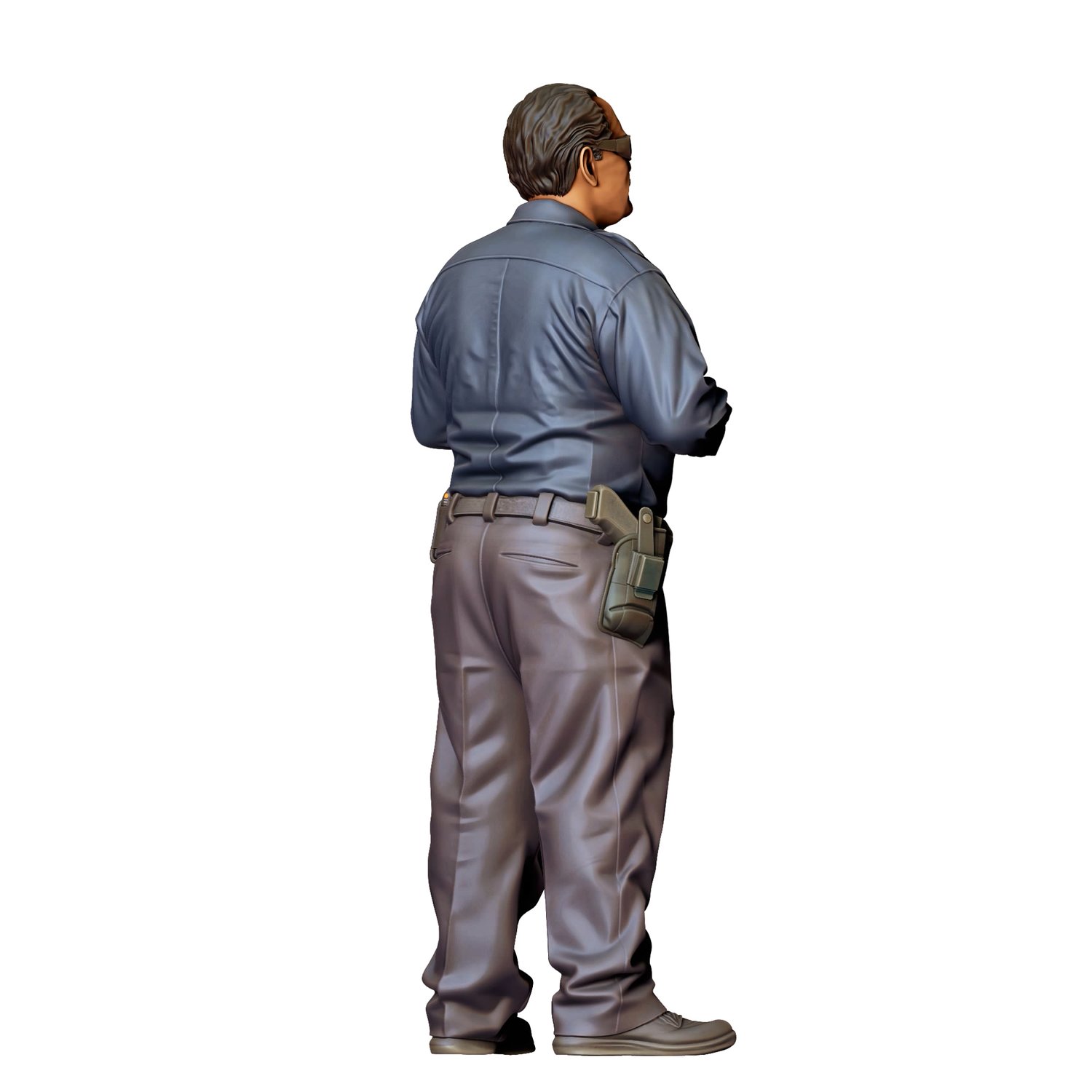 3DP Miniatures, N1 Police Officer with a baton