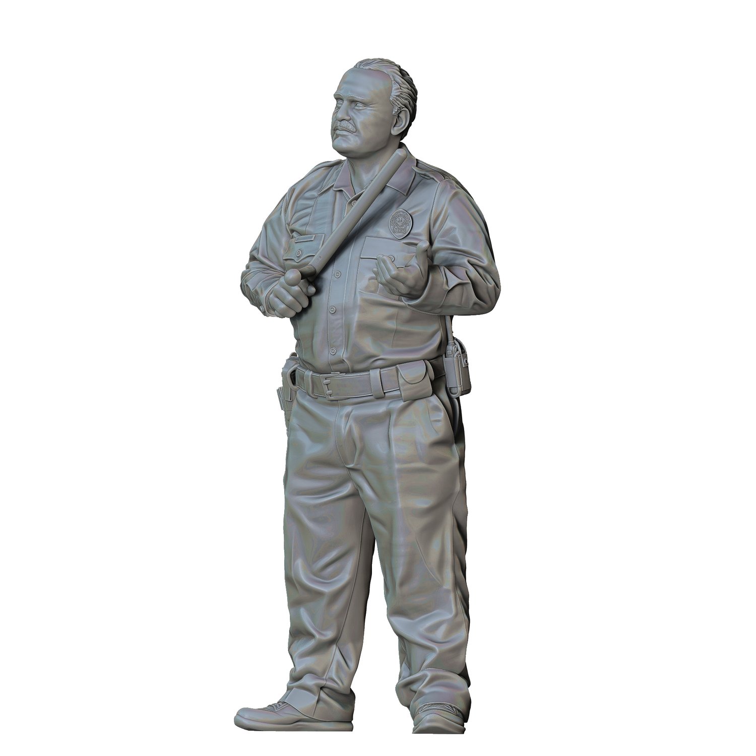 3DP Miniatures, N1 Police Officer with a baton