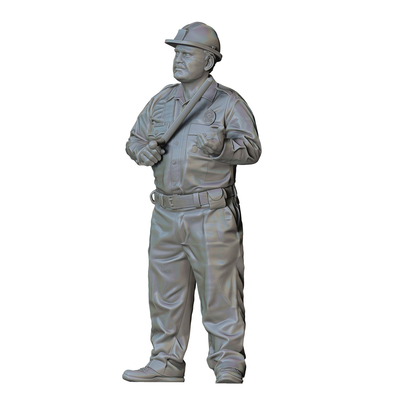 3DP Miniatures, N1 Police Officer with a baton