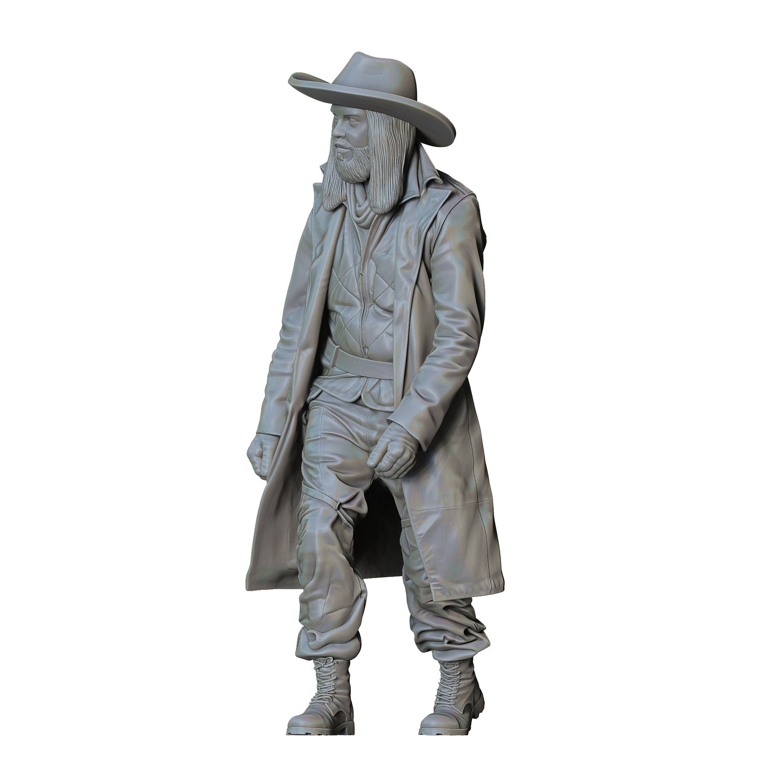 3DP Miniatures, N4 Paul Jesus Monroe Walking Dead