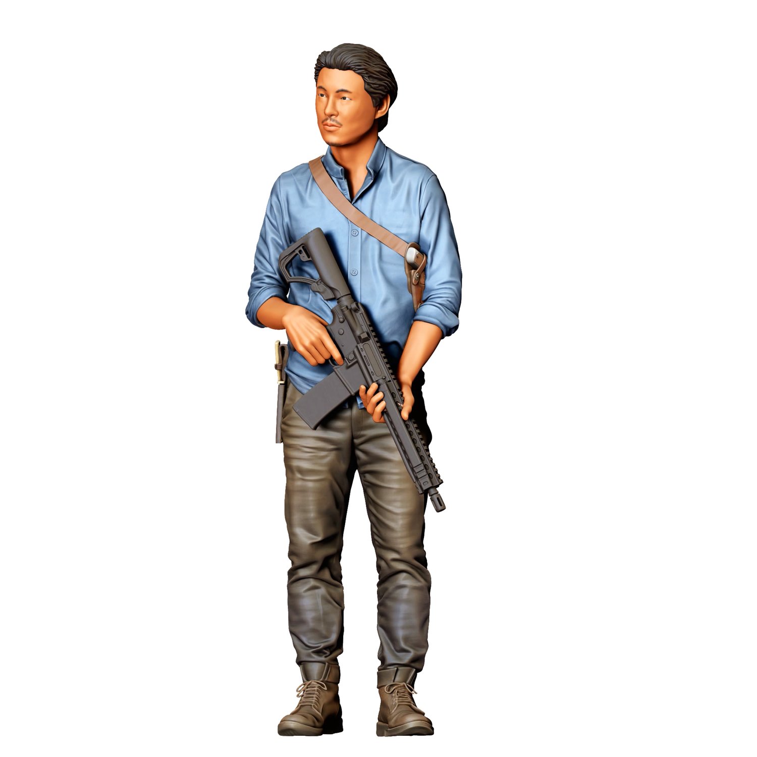 3DP Miniatures, N5 Glenn Rhee Walking Dead