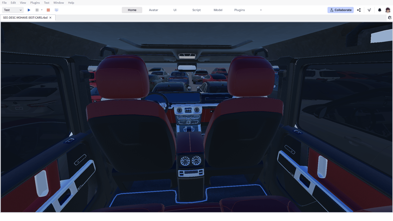 Showcase of detailed vehicles for Roblox projects