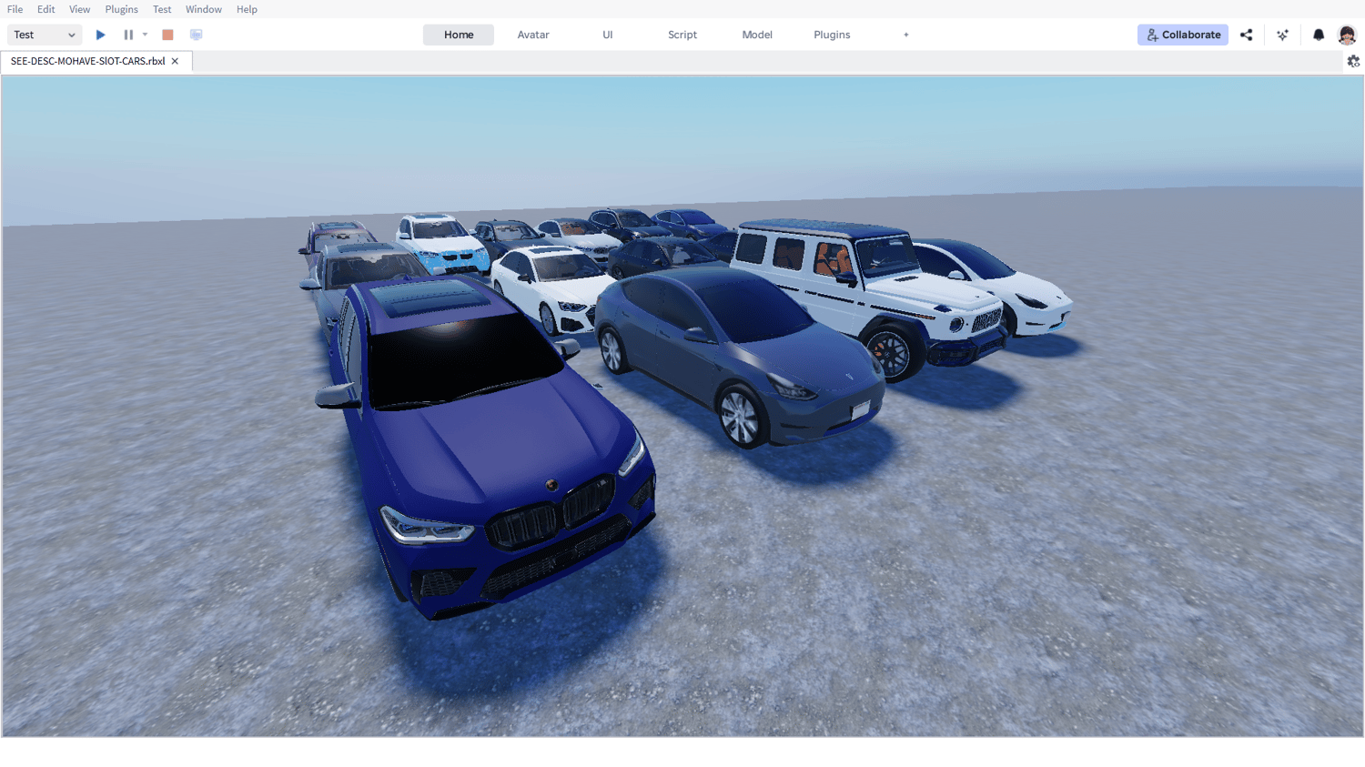 Car dealership-ready luxury vehicles in Roblox