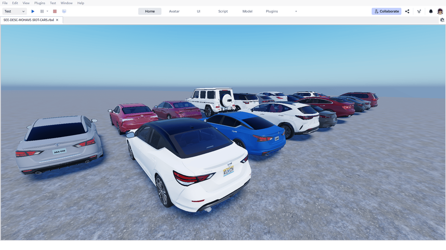 Working luxury vehicles designed for Roblox driving