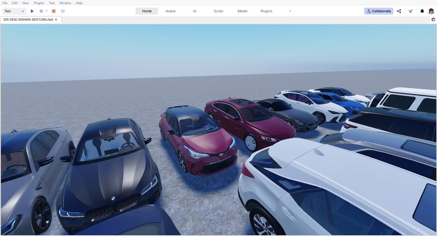 Premium vehicle lineup for Roblox roleplay servers