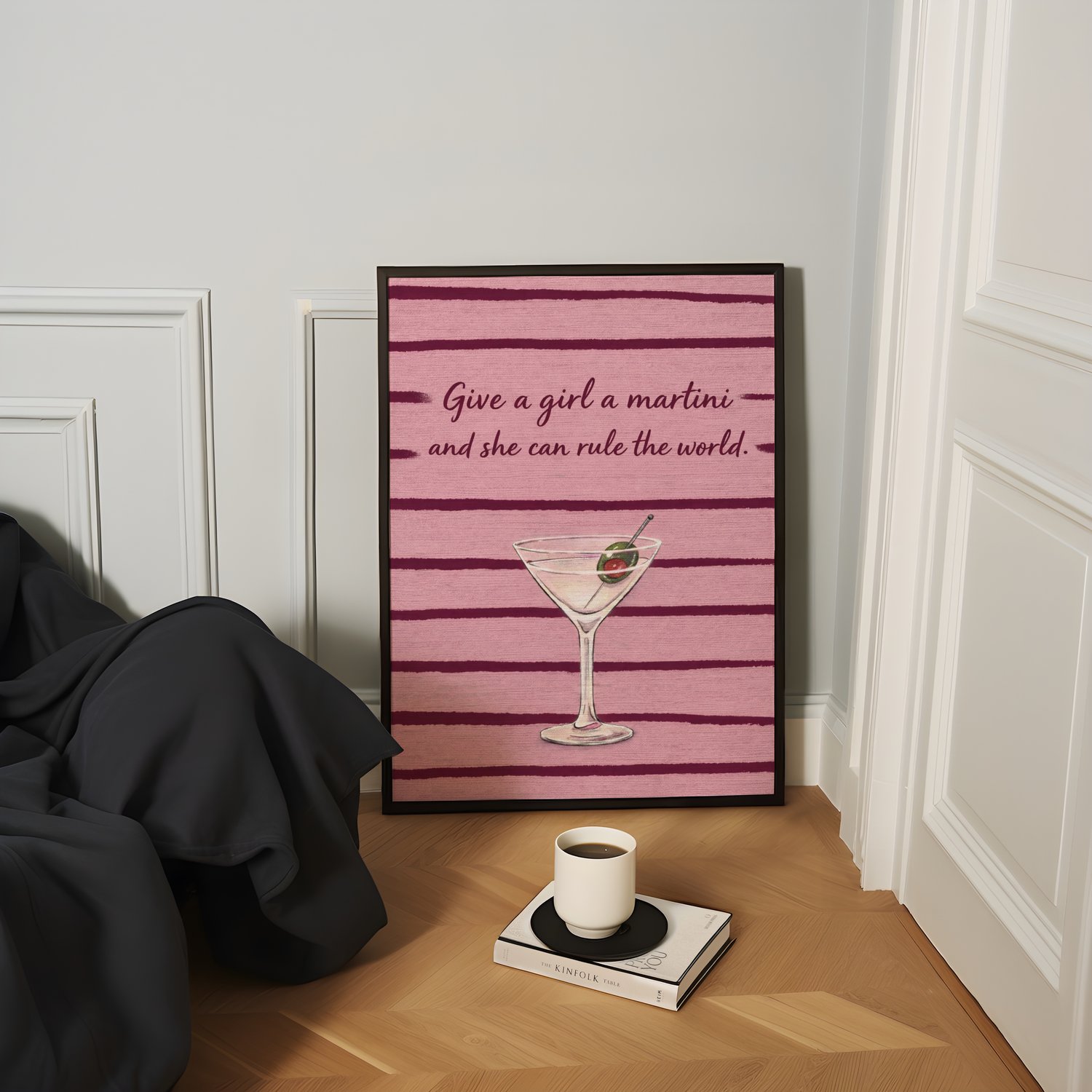 martini wall art, cocktail quote poster, funny bar wall art, pink wall art printable, kitchen bar decor, girls night wall art, cocktail printable poster, retro bar art, modern quote wall art, aesthetic wall art, digital wall art download