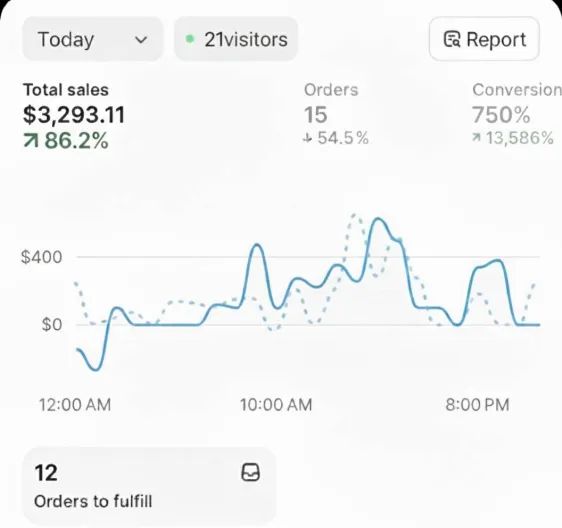 Screenshot of a student sales dashboard showing earnings from digital habit trackers targeting low-competition niches in 2026, ideal for resellers seeking untapped opportunities.