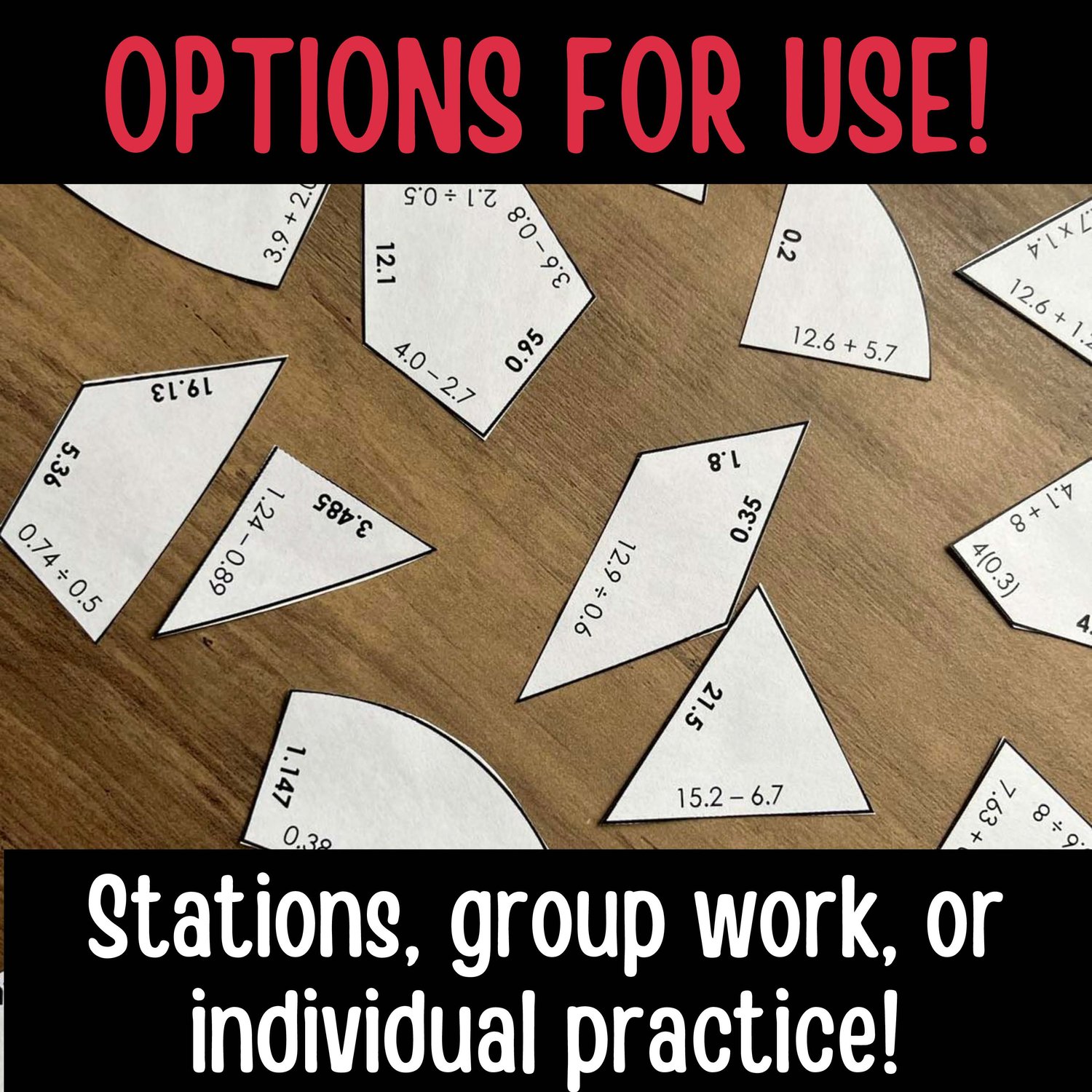 Math Activity HEART PUZZLE: Decimal Operations | Valentines Day | Class Decor