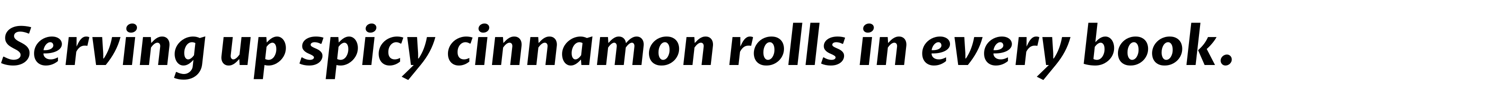 Rose Prendeville - Serving up spicy cinnamon rolls in every book.