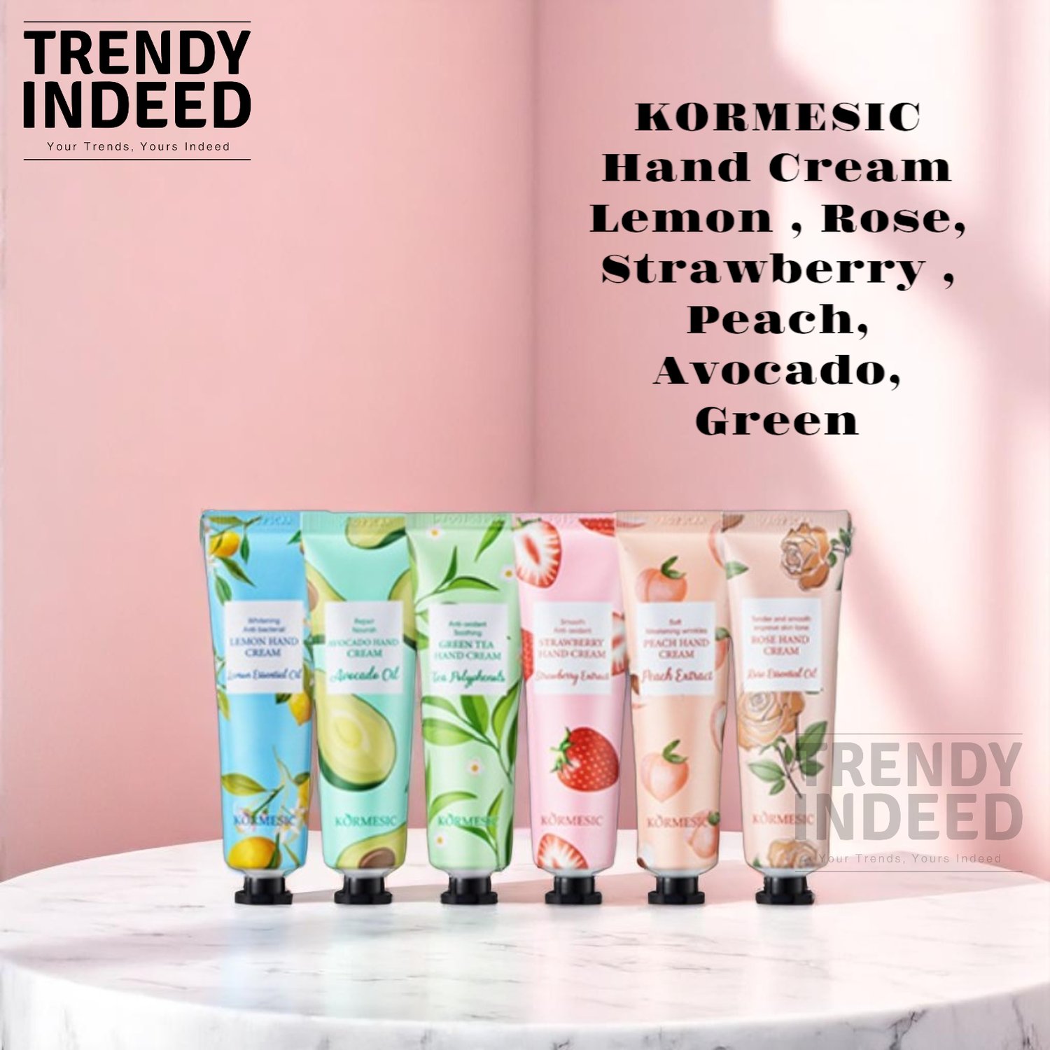 Travel size hand cream bundle 30g each with floral scents