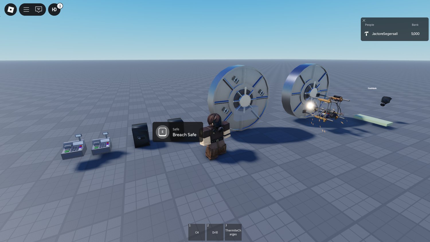 Gunship aerial combat system in Roblox