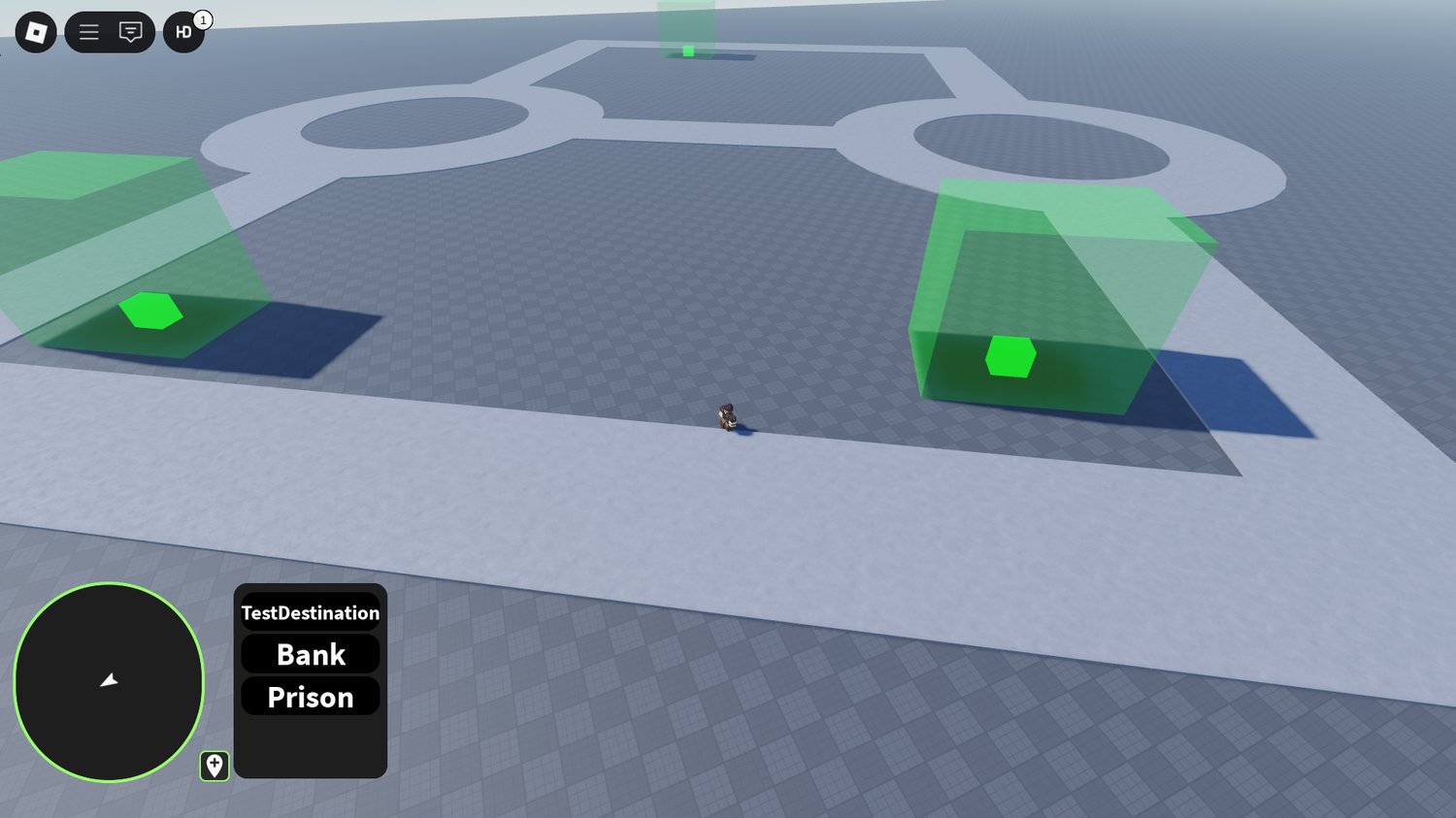 Promo code system interface inside Roblox game