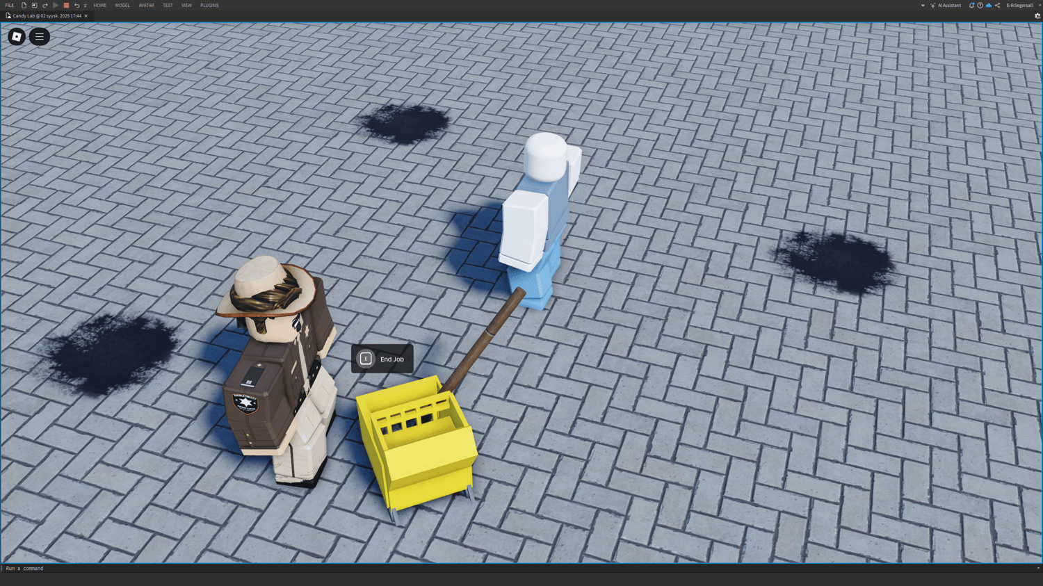 Survival systems bundle preview in Roblox Studio