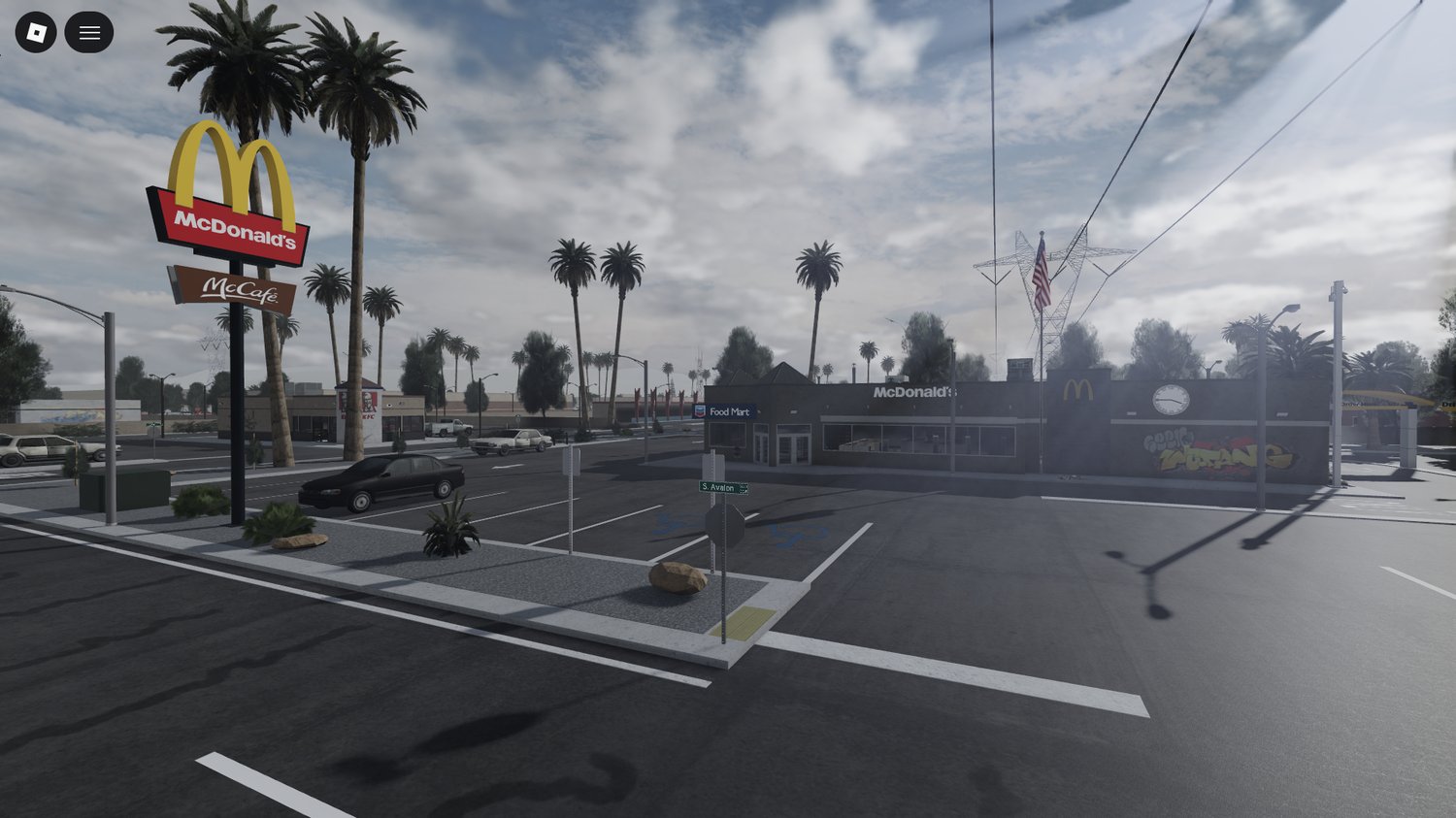 Large USA city roleplay map with streets and interiors