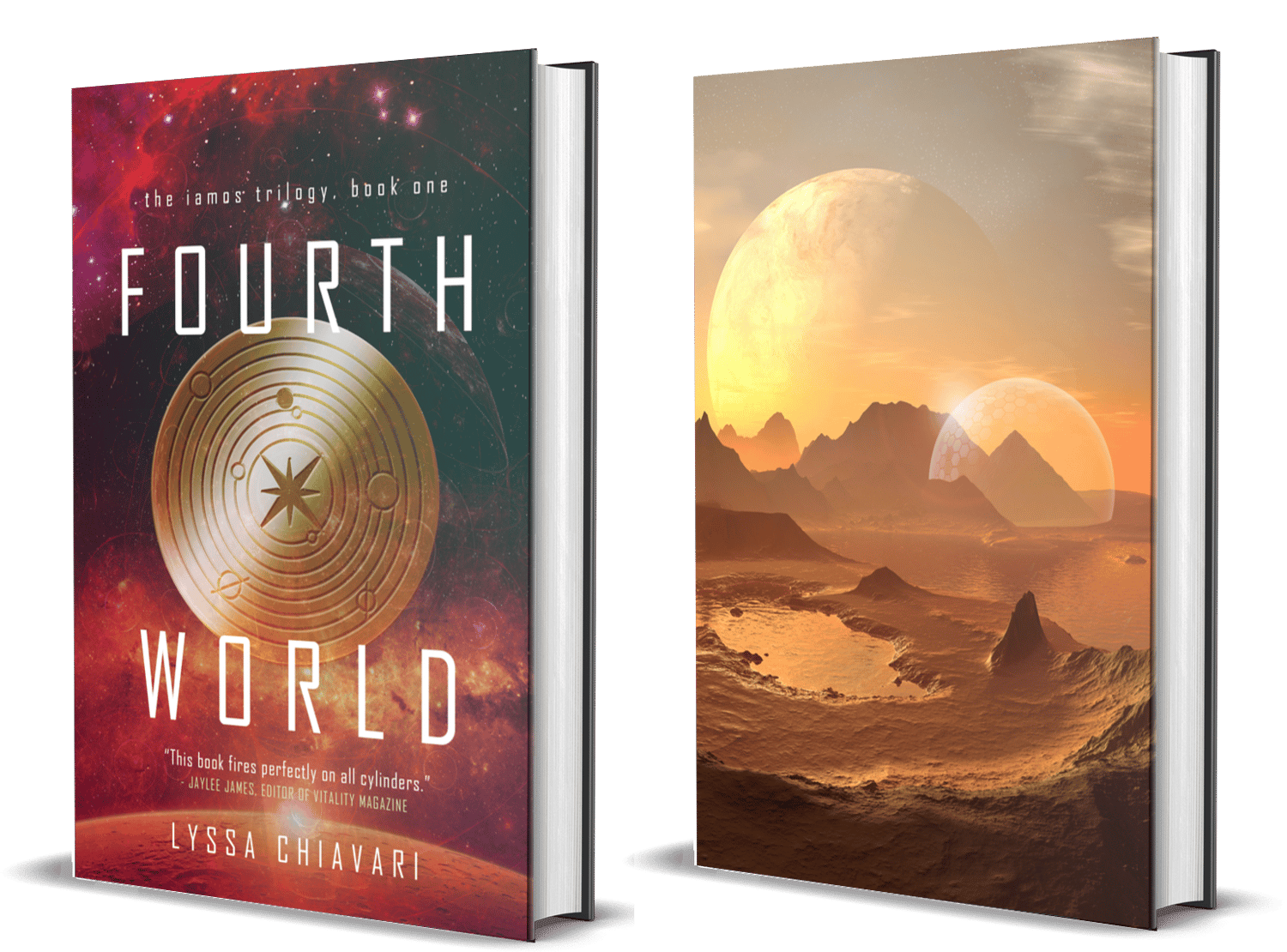 3D mockup of standard Special Edition hardcover with and without jacket