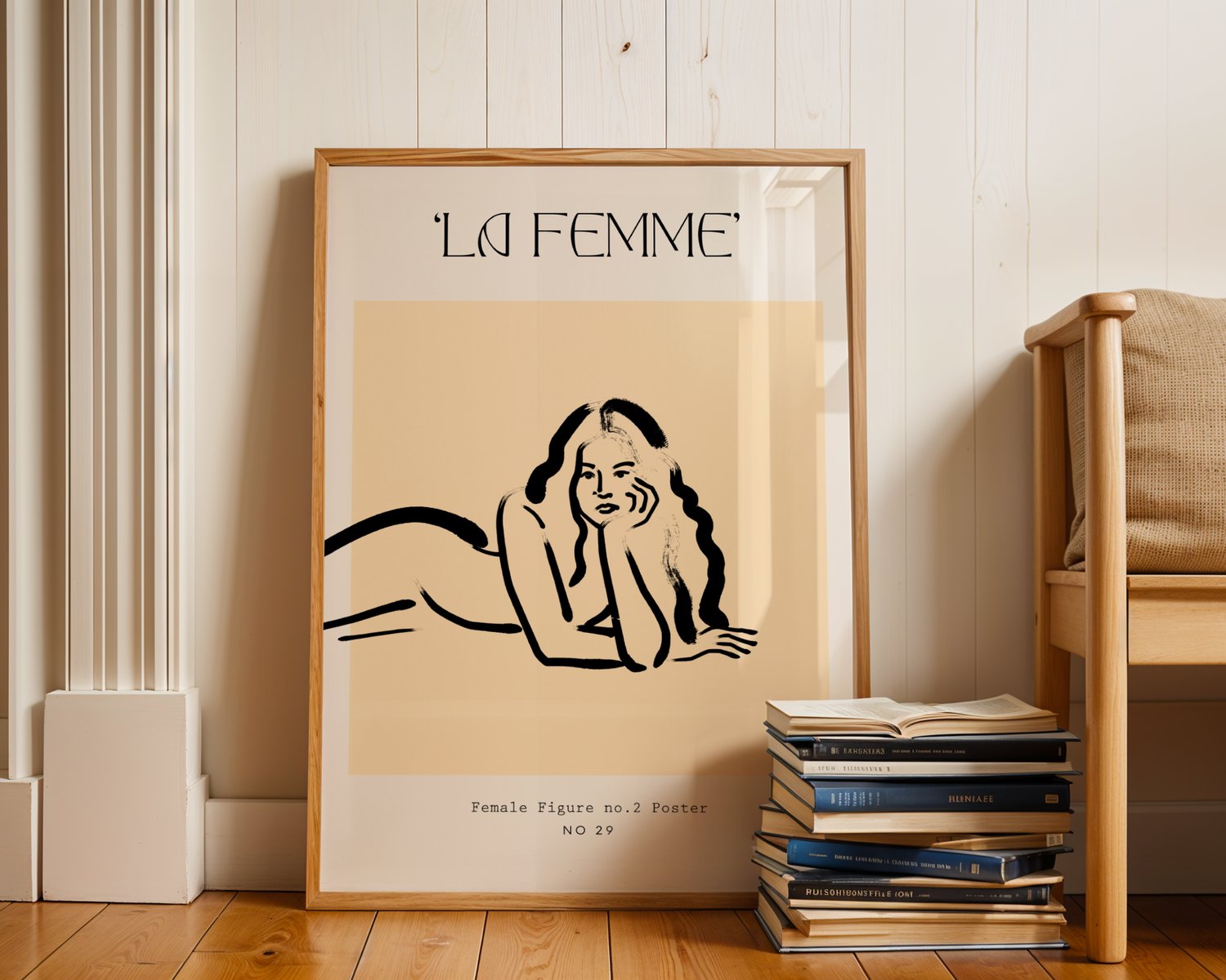 female figure wall art, minimalist woman line art, la femme poster, feminine wall art printable, modern figure drawing, abstract female art, neutral wall art download, boho wall decor, Scandinavian wall art, Japandi home decor, gallery style poster, aesth