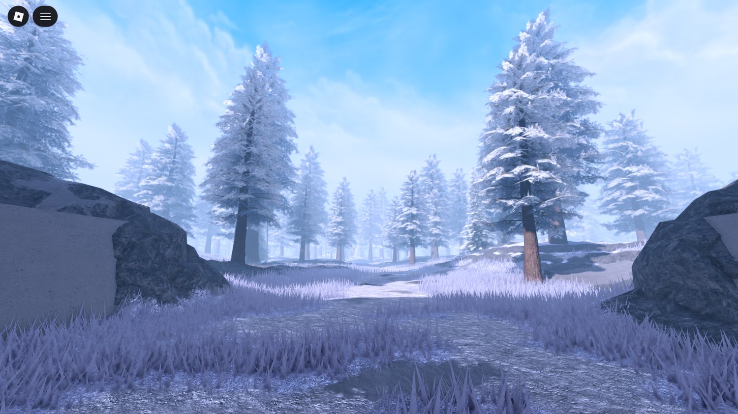 Cold weather military environment in Roblox