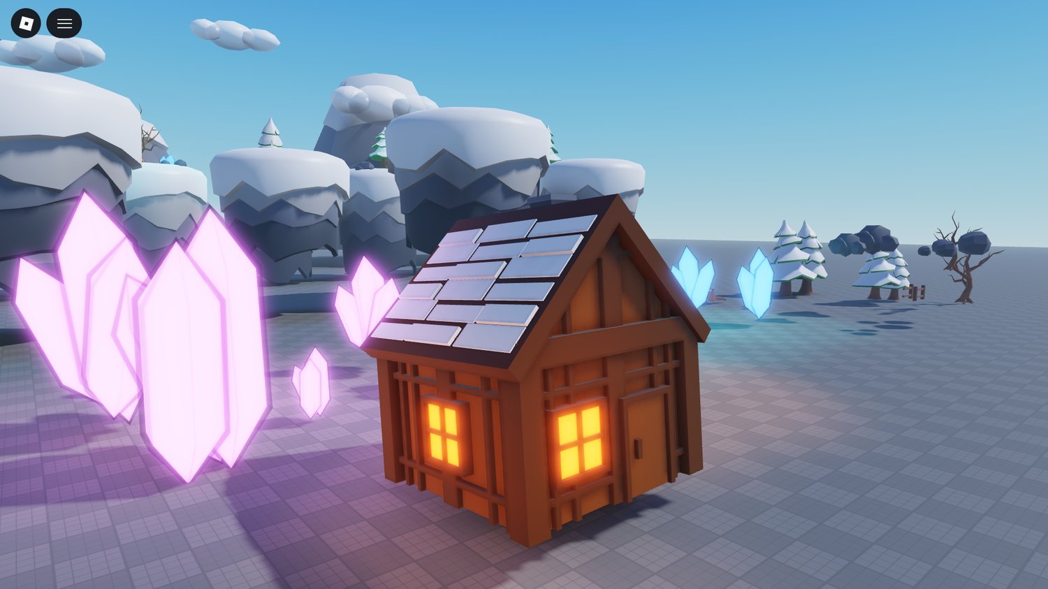 Chopped and dead trees for winter map
