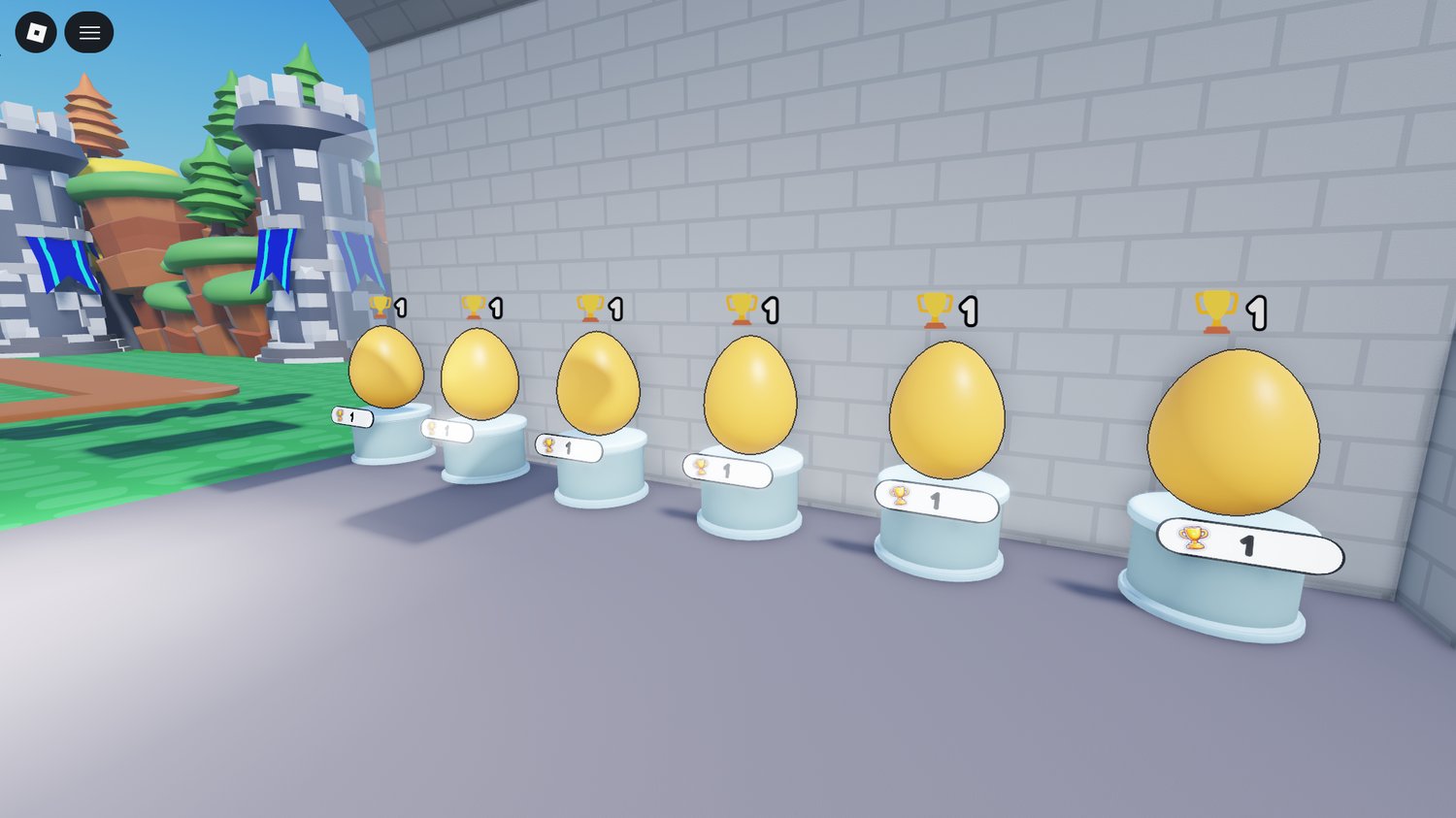 Central store area in simulator map