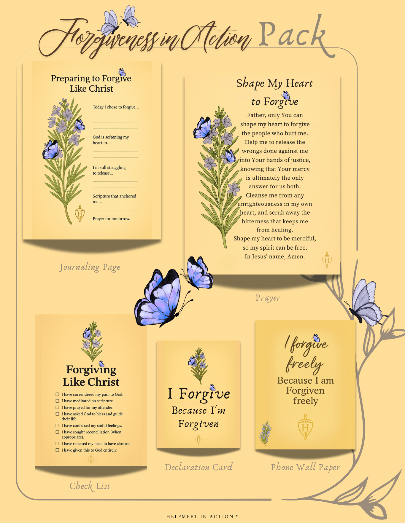 Forgiveness in action pack