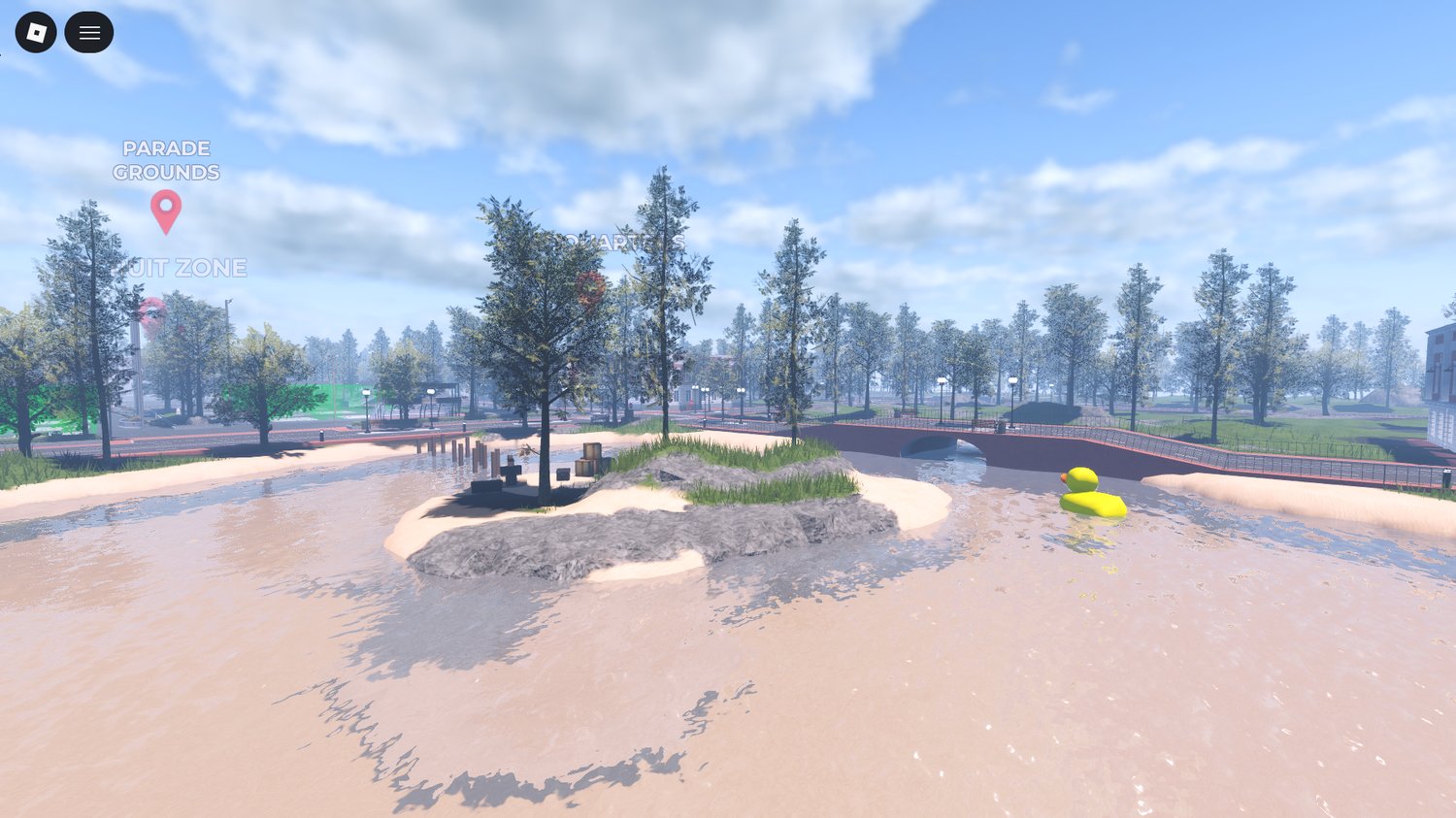 Scripted military roleplay environment