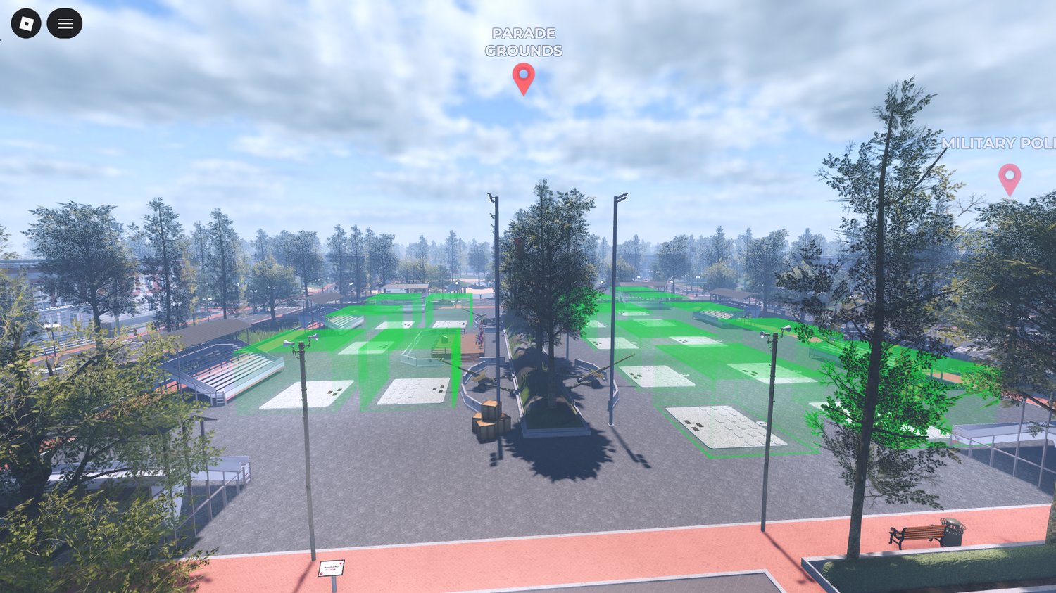 Roblox Canadian Army map overview