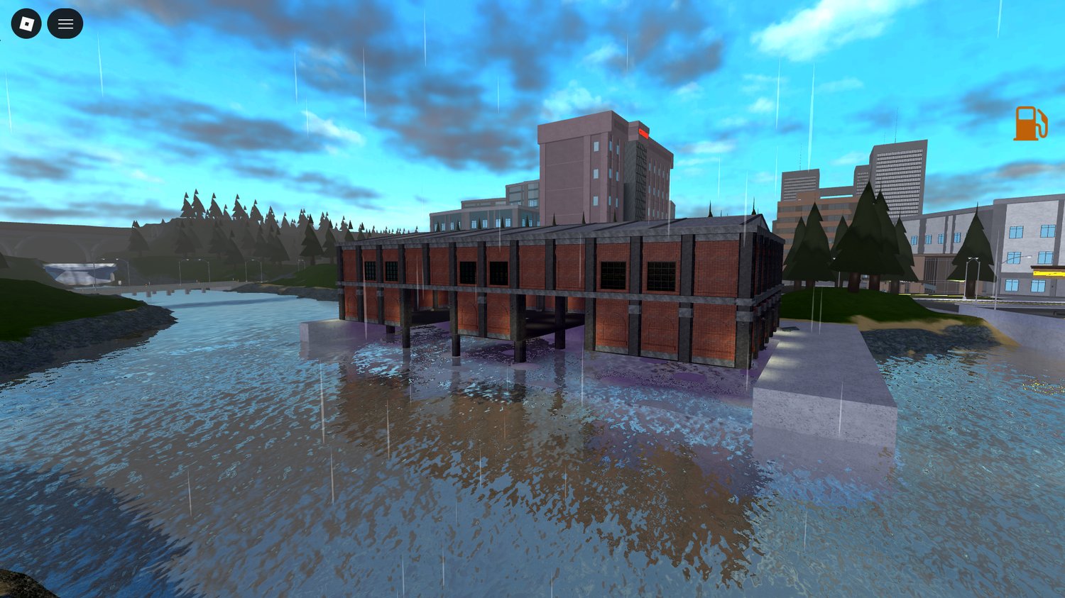 Mano County USA Roblox city map overview