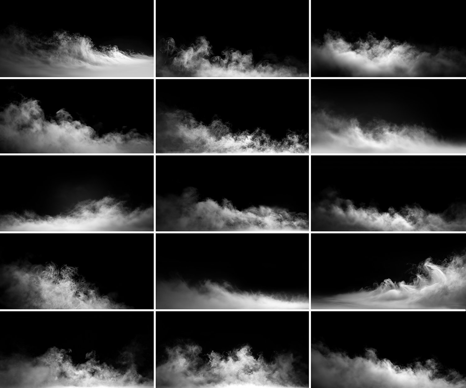 Fog Smoke Overlays, Composite Photography, Photoshop, Blend Mode, Epic, Drama, Easy to Use