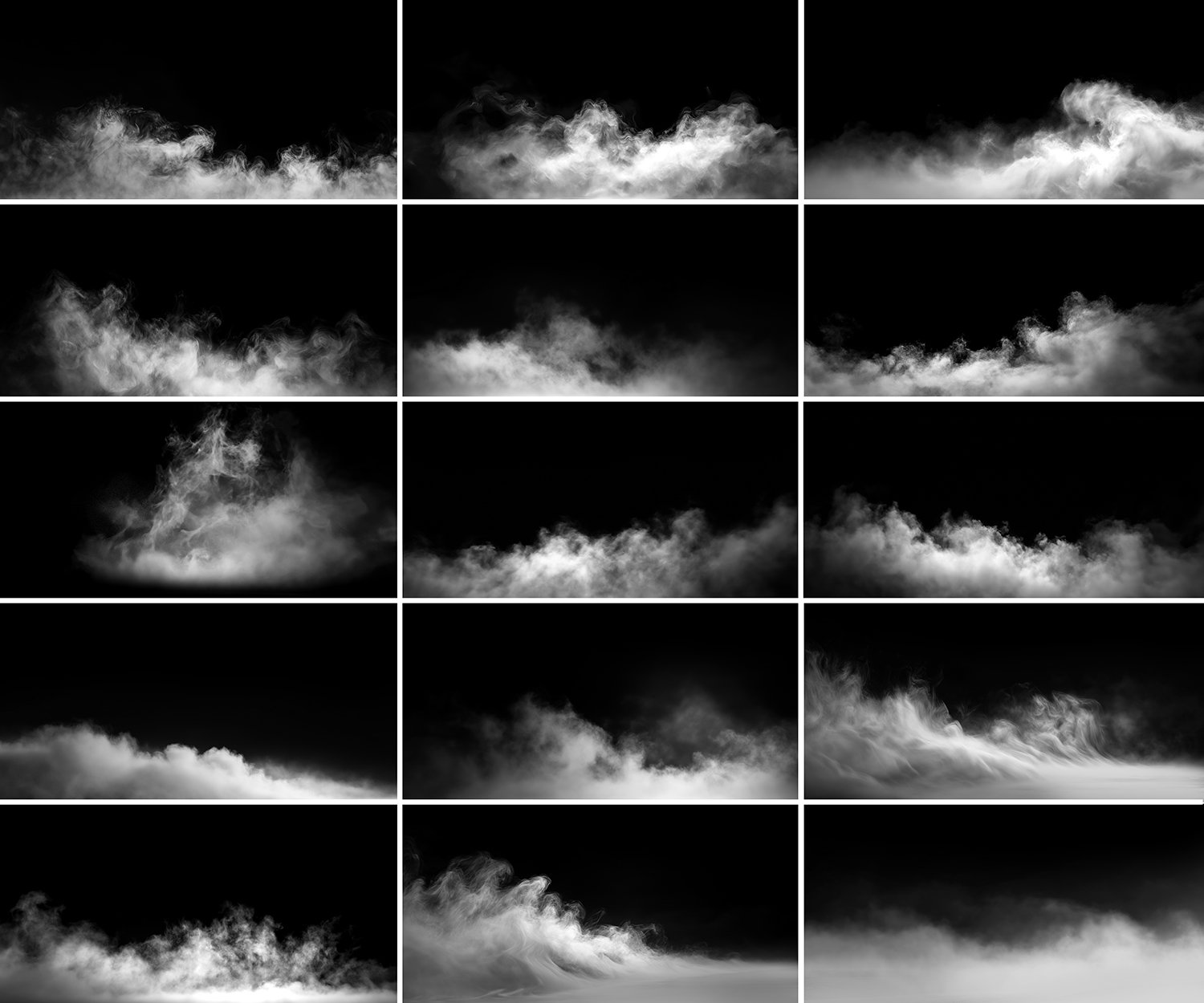 Fog Smoke Overlays, Composite Photography, Photoshop, Blend Mode, Epic, Drama, Easy to Use