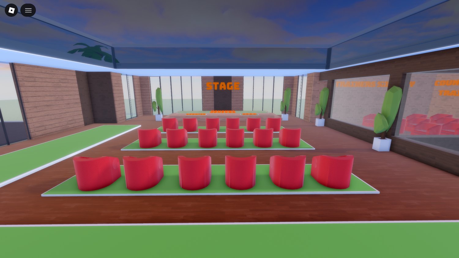 Roblox job training center map overview