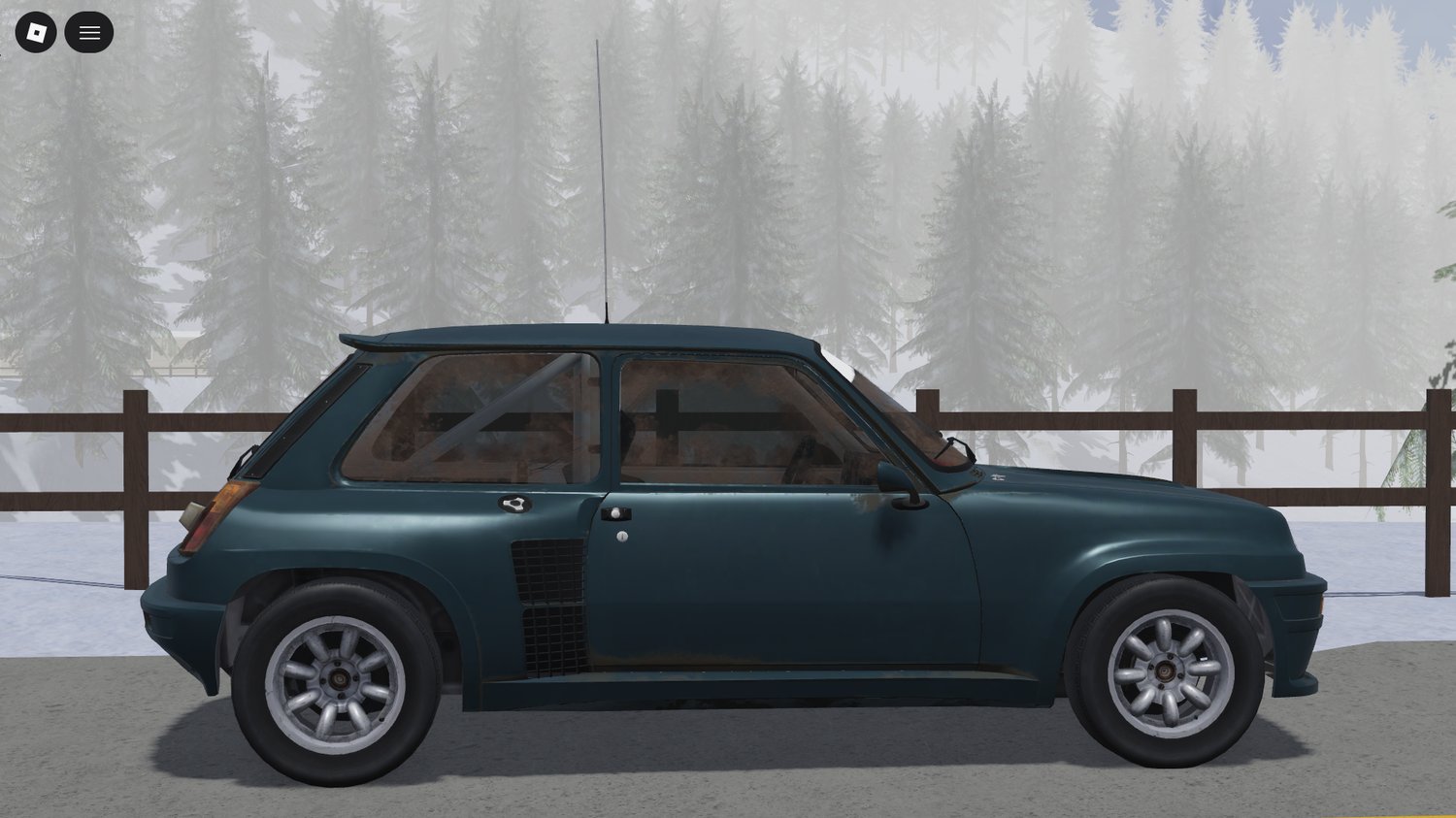 Classic Renault 5 Turbo model in Roblox