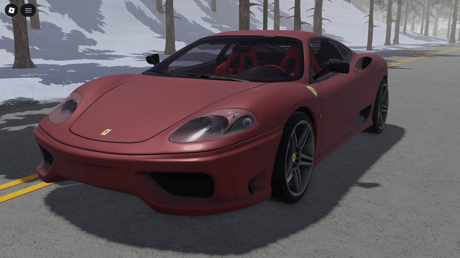 Drivable Italian supercar in Roblox
