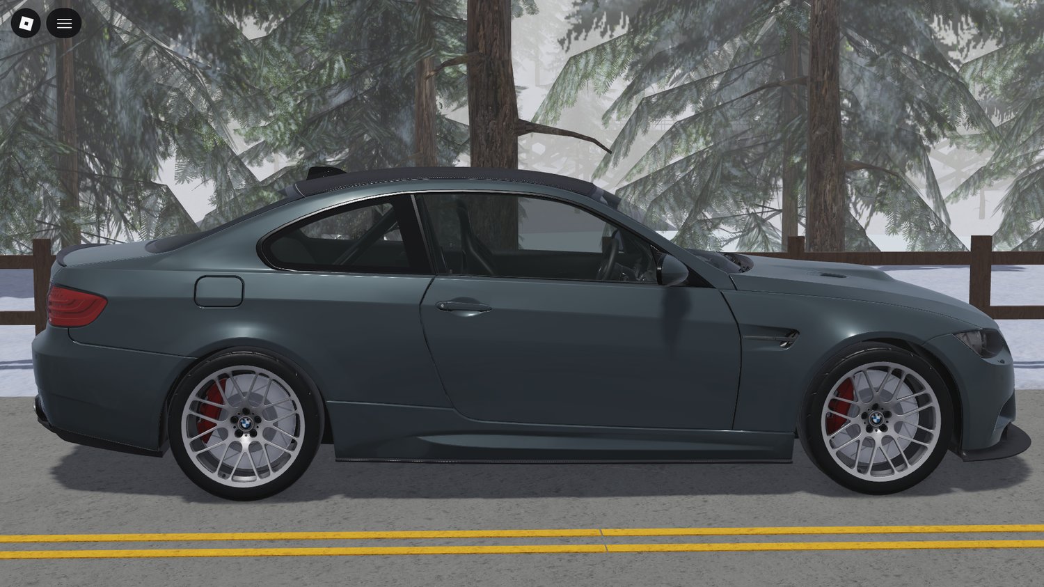 BMW E92 M3 style car model in Roblox