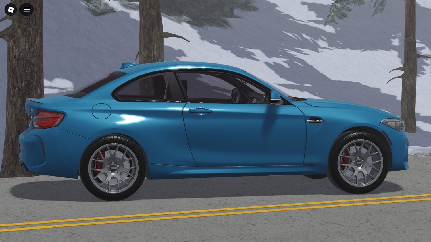 Sports coupe asset for Roblox games