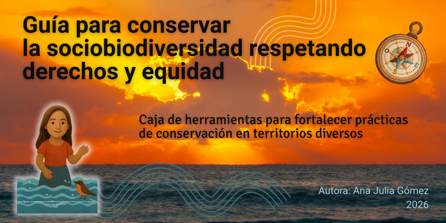 Conservación, derechos, equidad, Ana Julia Gómez, ficha, Guía