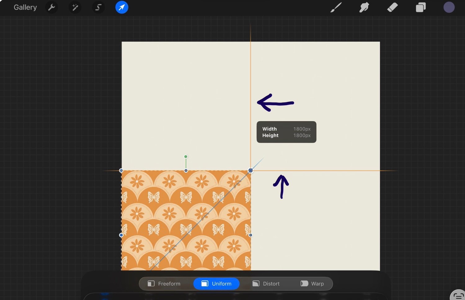 How to Create a Scallop Seamless Pattern Step-by-Step Tutorial