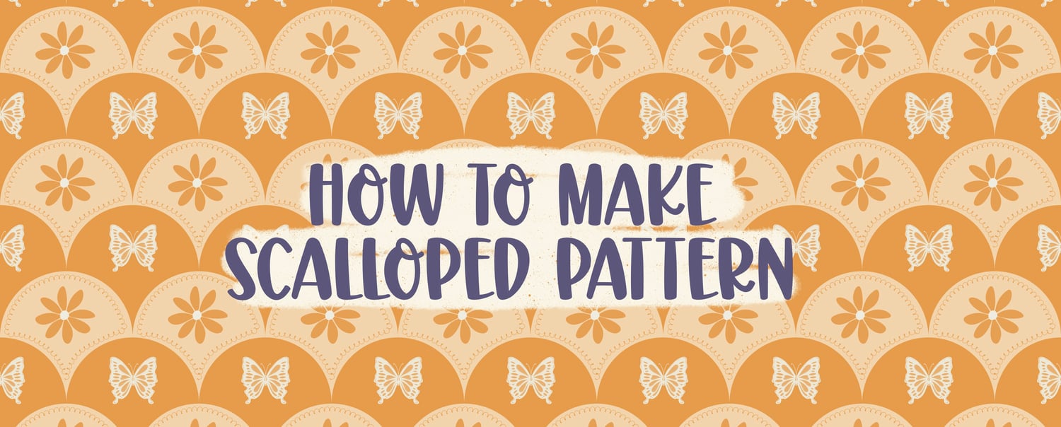 Scallopes Pattern Scaloop Pattern