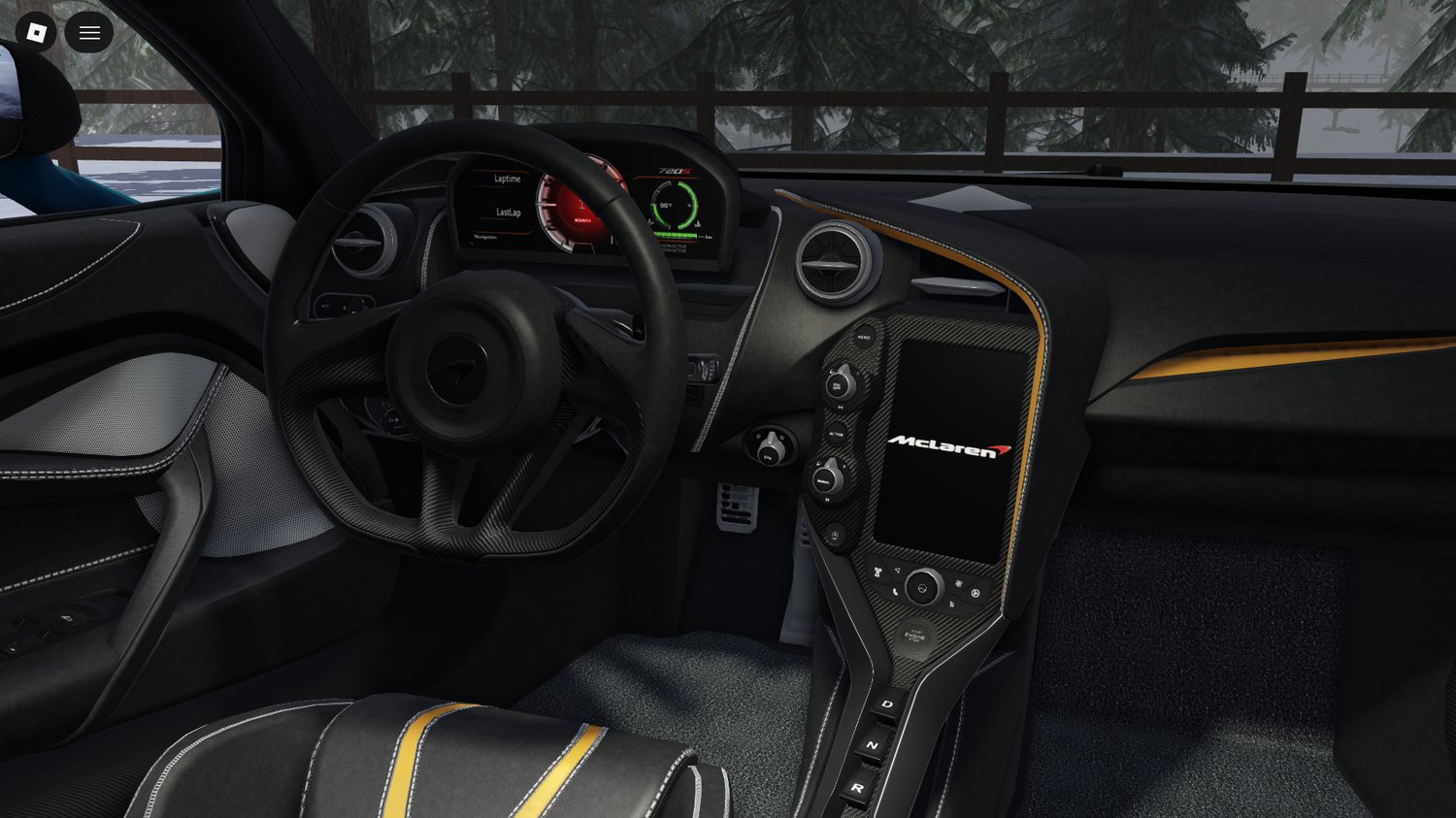 2019 McLaren 720S Spider Roblox luxury supercar exterior view