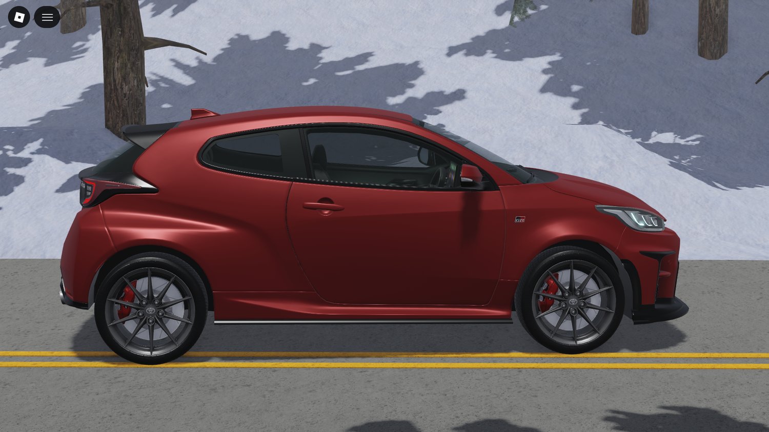 Detailed 2020 Toyota GR Yaris vehicle asset for Roblox