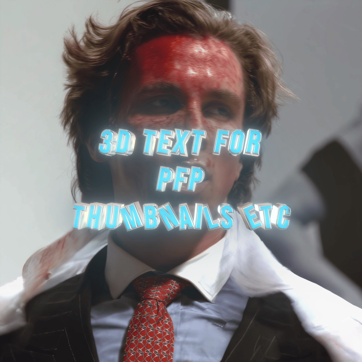 Couldnt fit the 3d text preview into the main pics