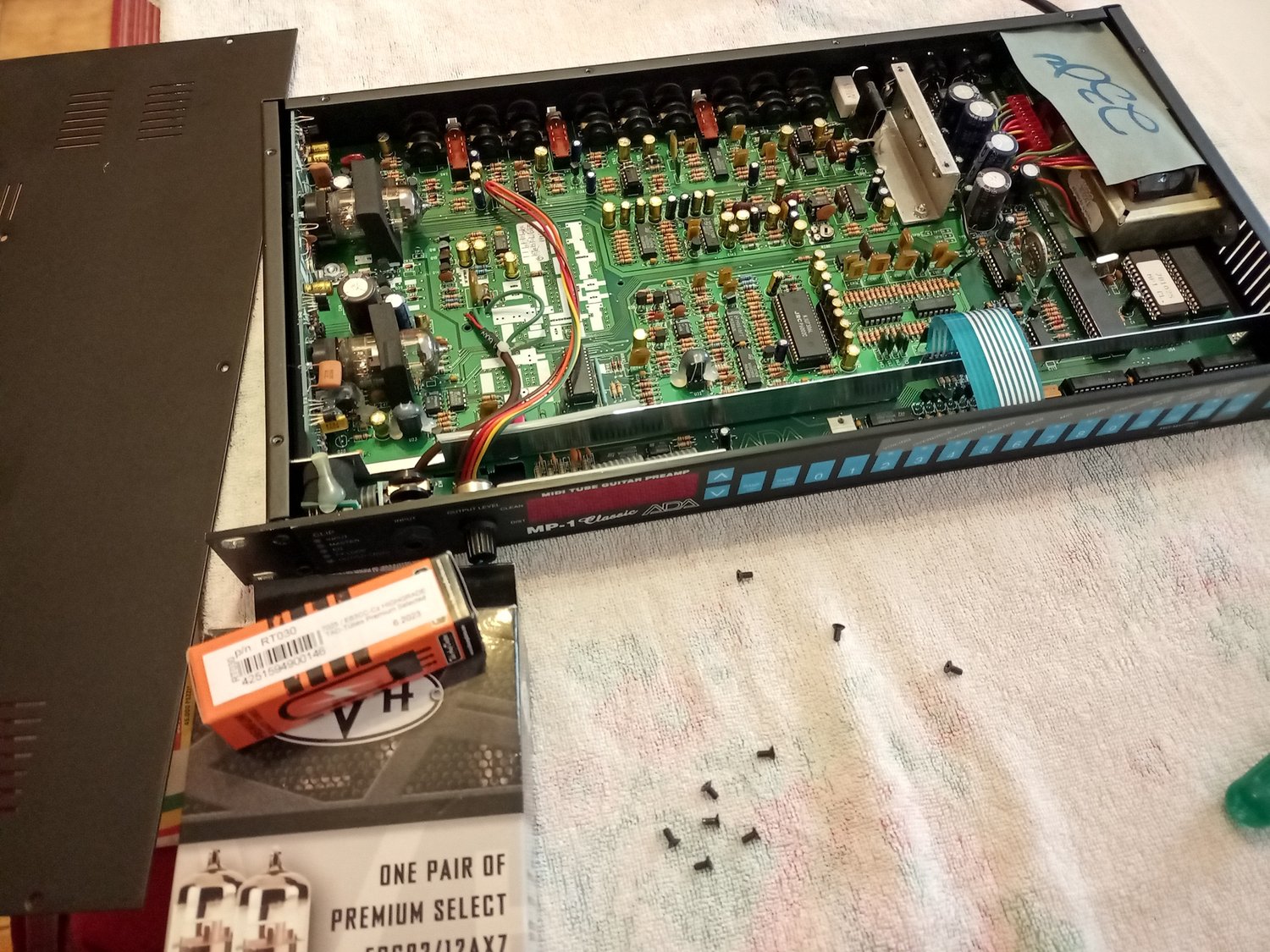 A/DA MP1 Classic tubes swap