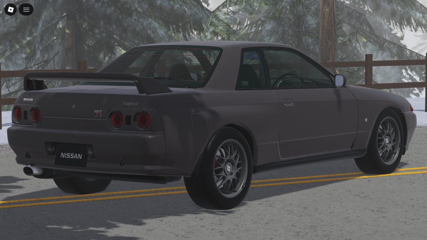 1994 Nissan Skyline GT-R V-Spec R32 Roblox sports car exterior view
