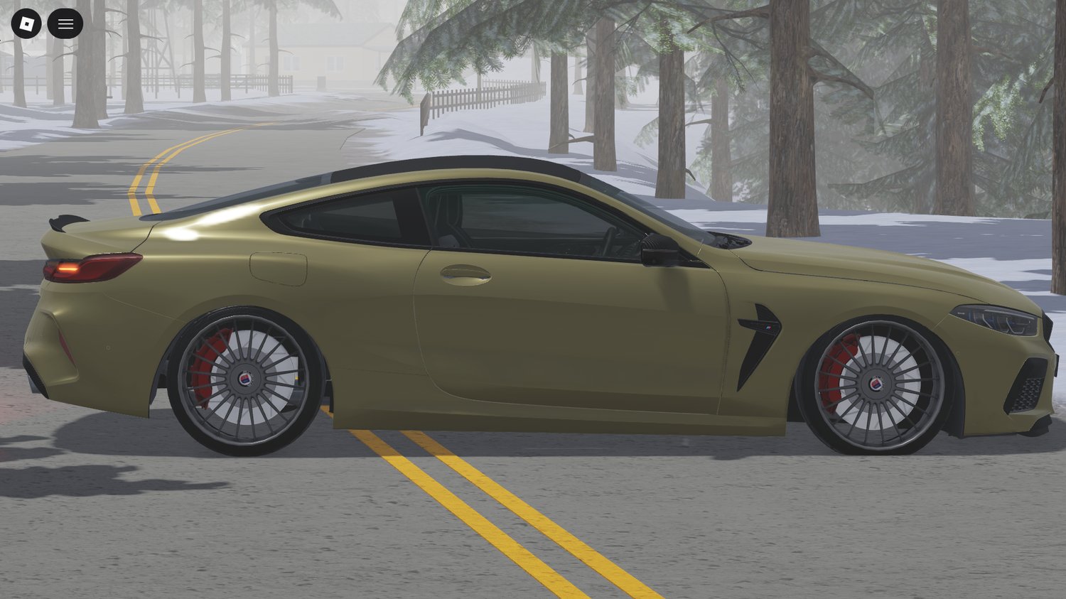Realistic Roblox model of 2021 M8 Competition on city street