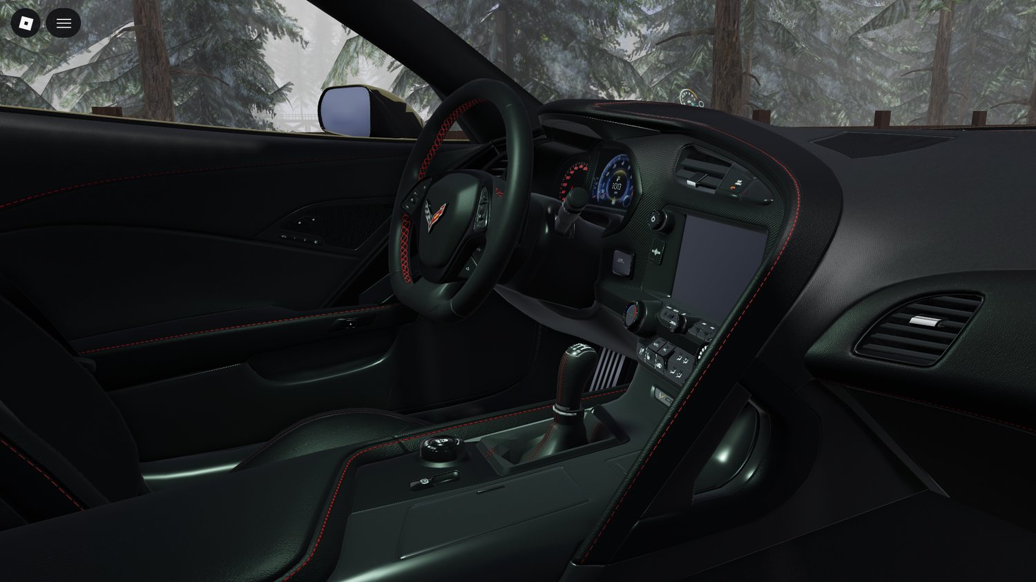 2017 Corvette C7 SHOW Roblox show car sports coupe exterior view