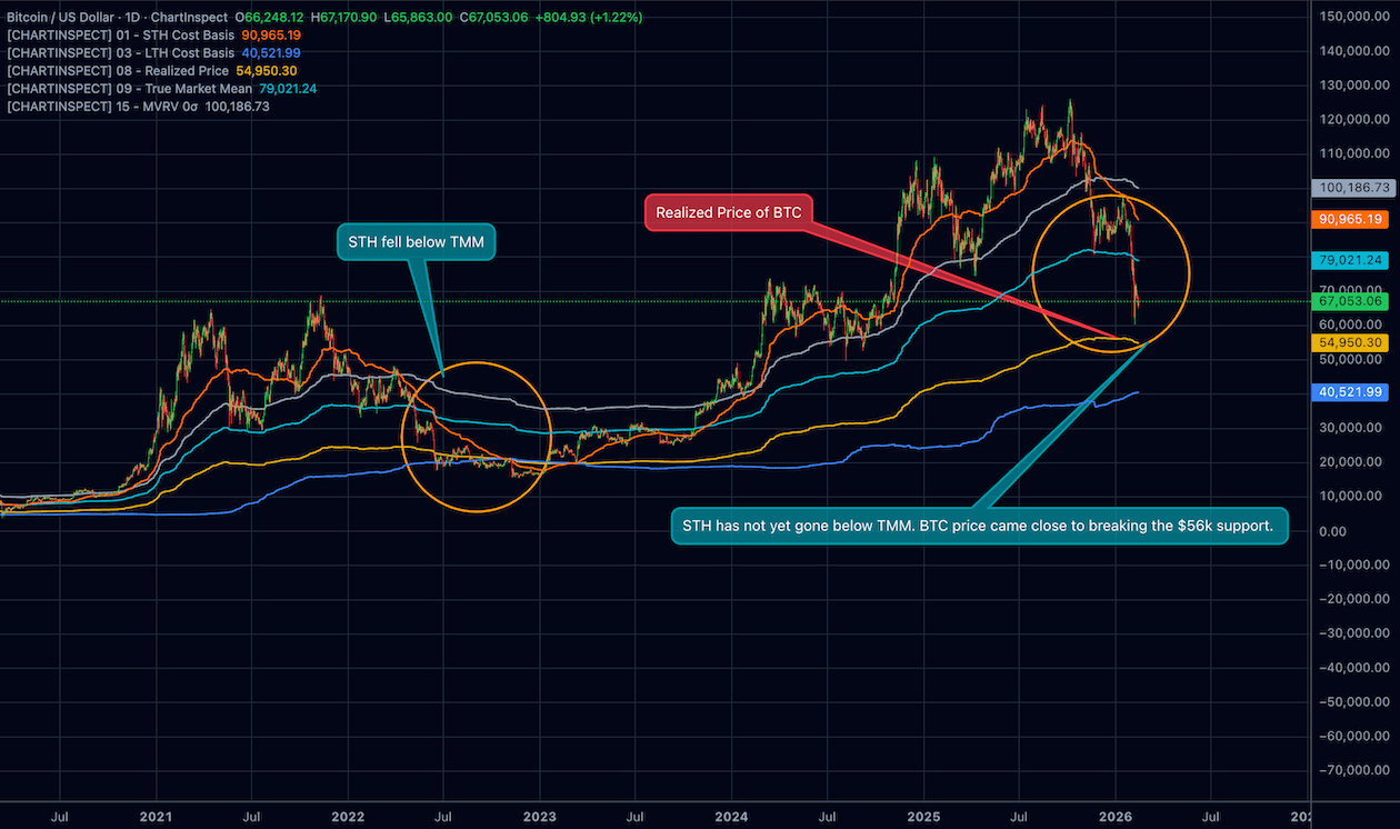 BTC True Market Mean
