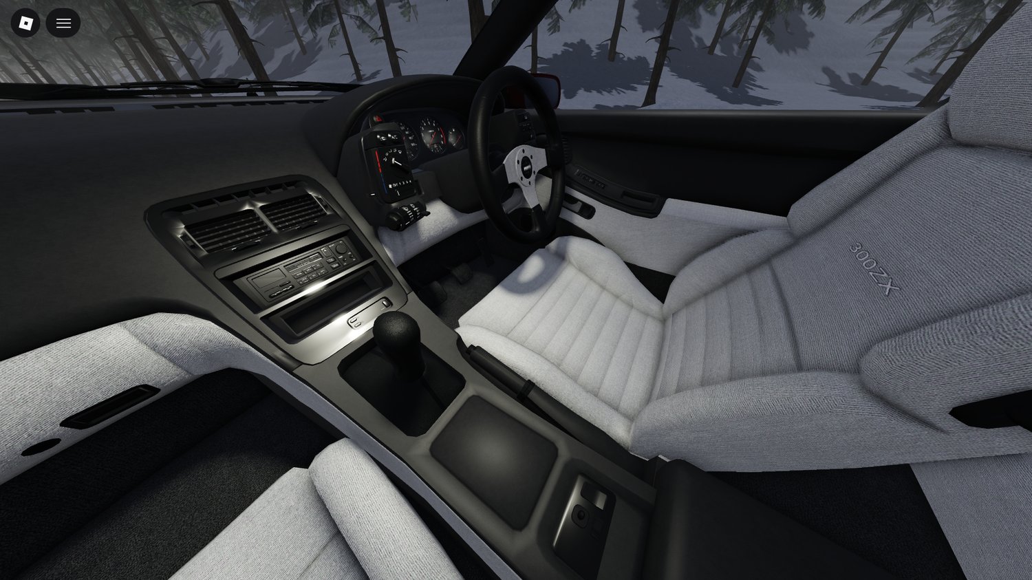 Classic Japanese coupe 1994 Nissan Z32 Flush in Roblox