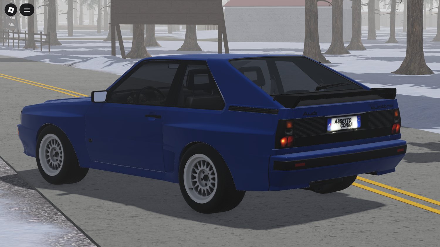 Classic rally performance car 1994 Audi Quattro in Roblox