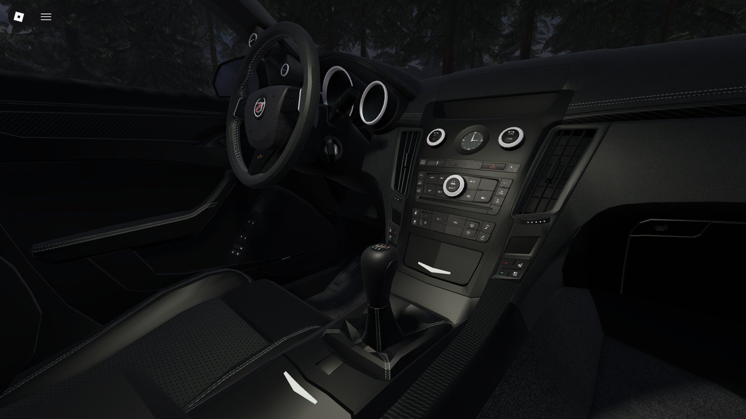 Premium performance sedan 2012 Cadillac CTS-V in Roblox
