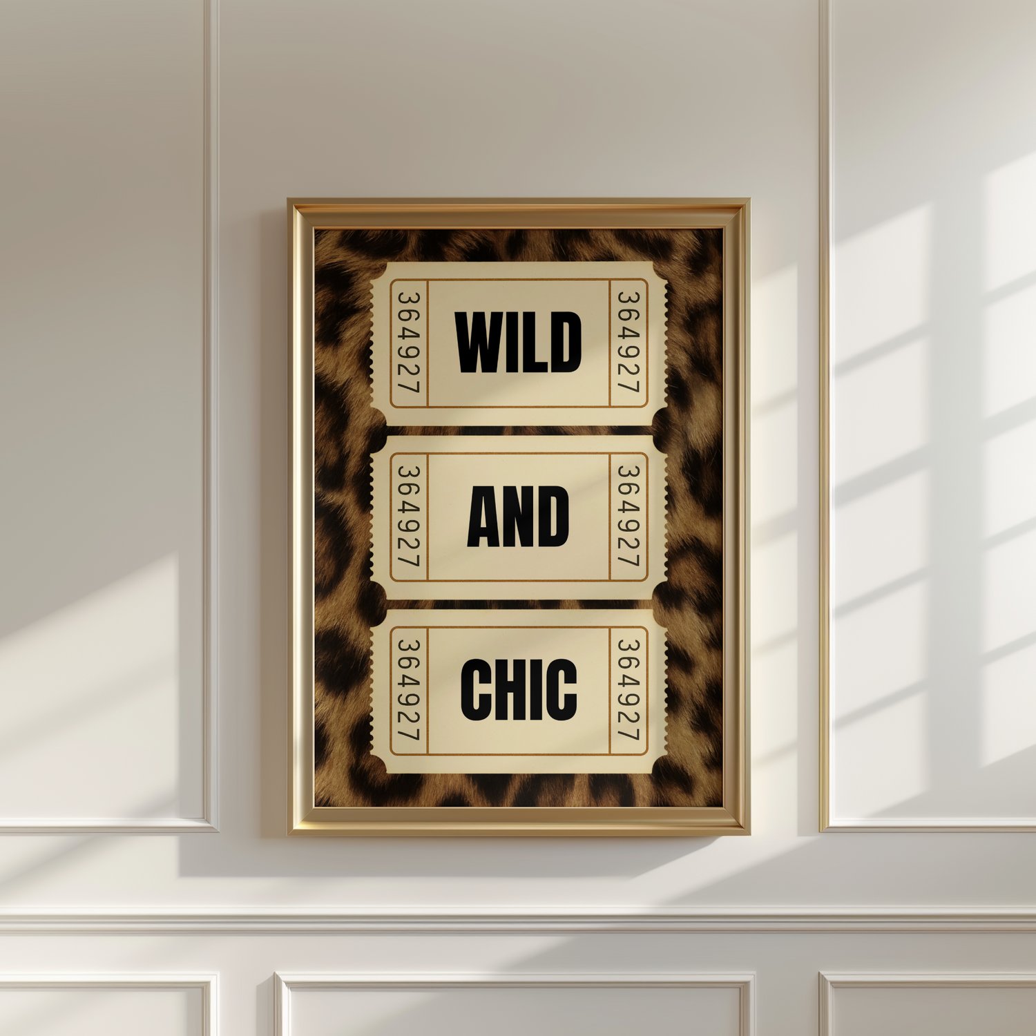 leopard wall art, animal print poster, fashion wall art, glam decor, chic typography print, y2k wall art, fashionista decor, designer inspired art, bold wall art, maximalist decor, trendy wall art, luxury aesthetic, closet decor, dressing room art, leopar