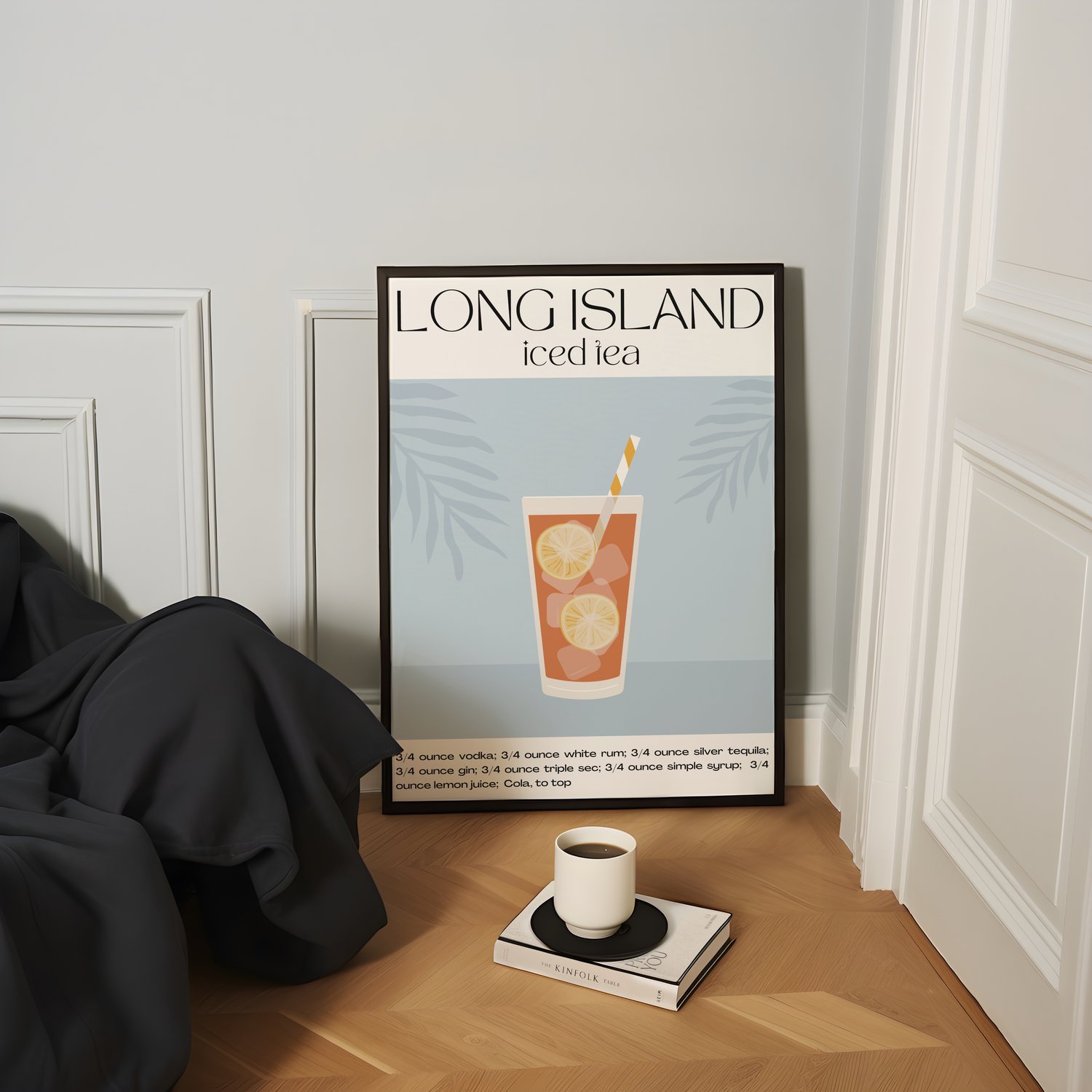 long island iced tea poster, cocktail recipe print, bar cart decor, kitchen wall art, home bar poster, drink illustration, cocktail wall art, modern kitchen decor, mixology art, restaurant wall art, aesthetic kitchen print, cocktail gift, printable wall a